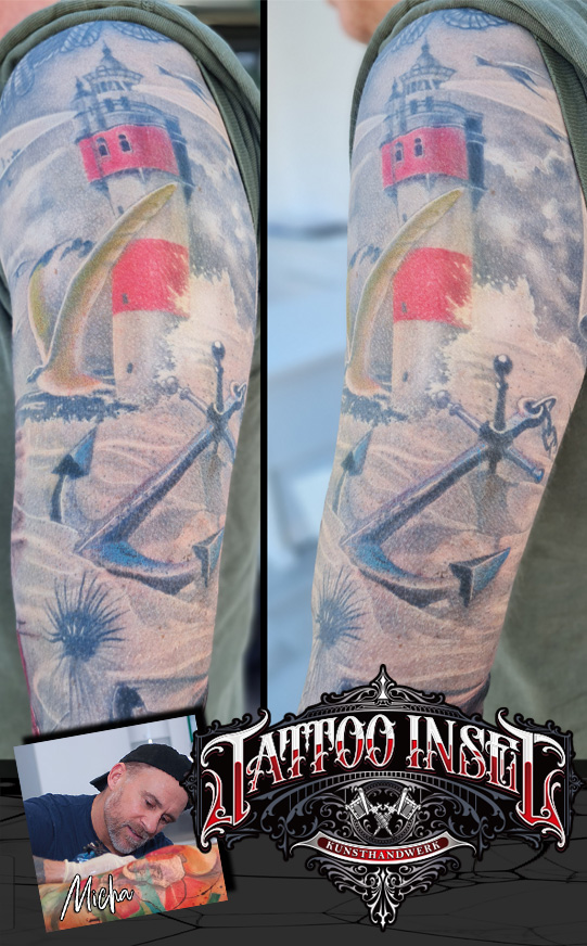 leuchtturm tattoo