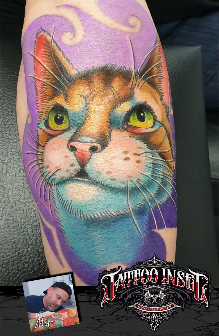 katze cat tattoos
