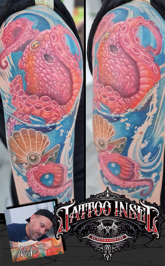 Oktopus tattoo
