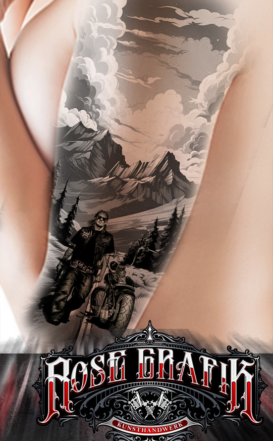 biker tattoos