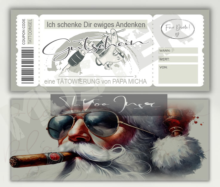 gutschein tattoo