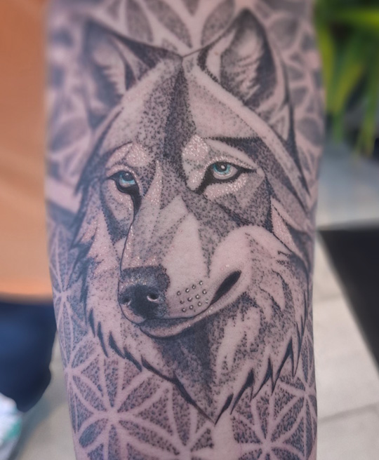 wolf tattoo